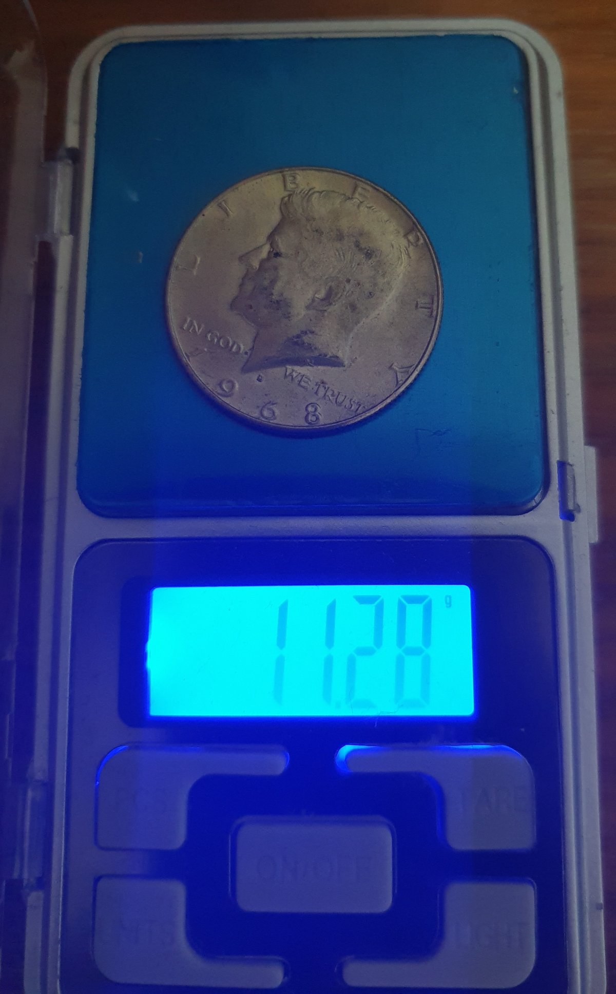 What-Will-Be-The-Weight-Of-1968-D-US-Half-Dollar-Coin?